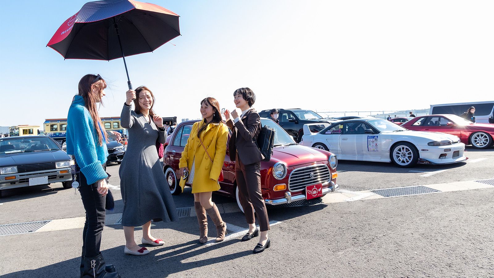 「GIRLS CAR COLLECTION × Japan Mobility Show 2025」の様子（写真：三木 宏章）