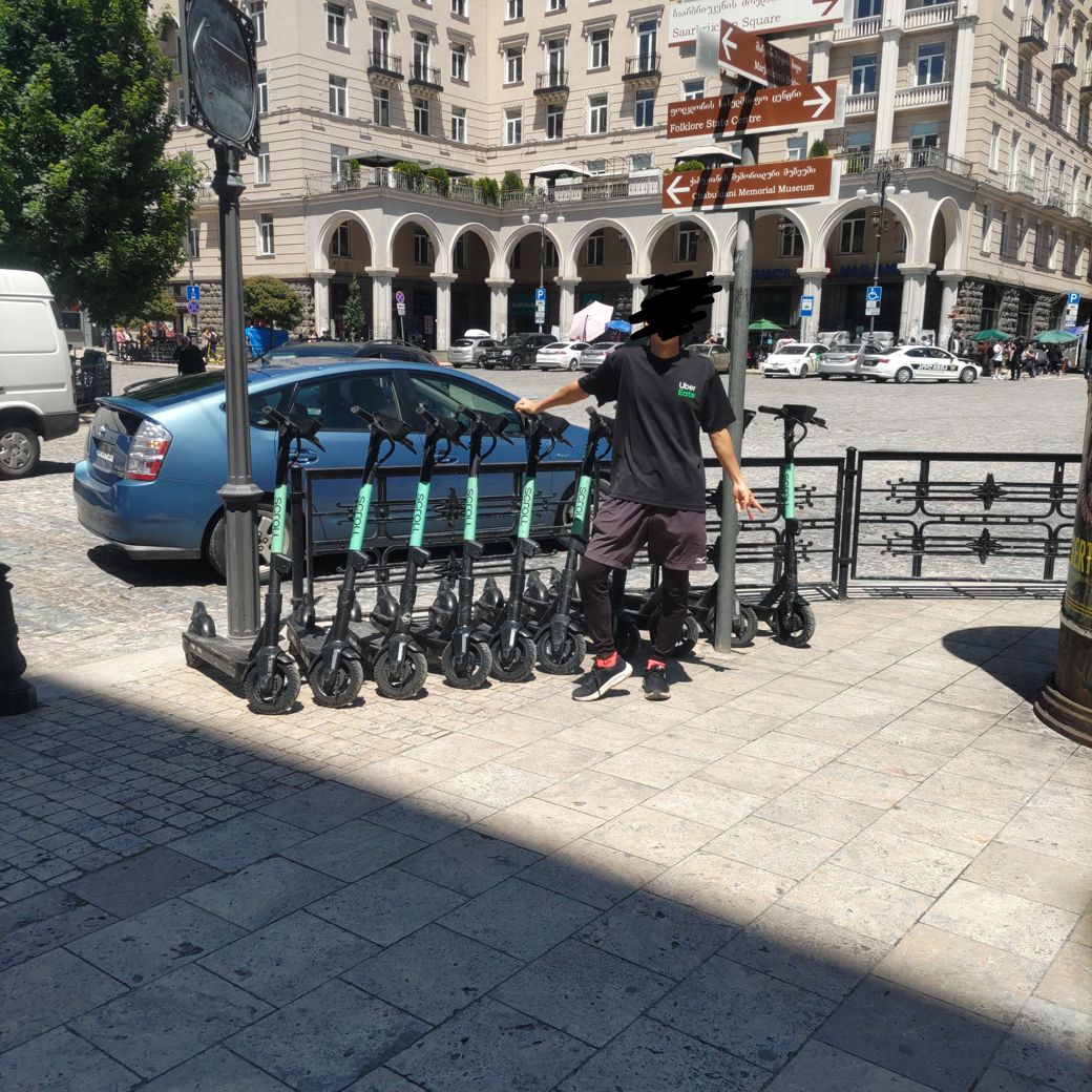 2025年5月、旧ソ連構成国のジョージアで撮影（筆者撮影）