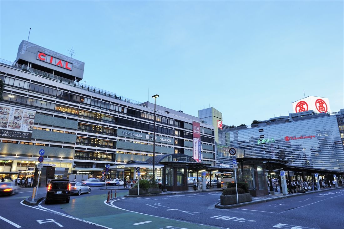 2010年ごろの横浜駅西口の様子（撮影：今祥雄）