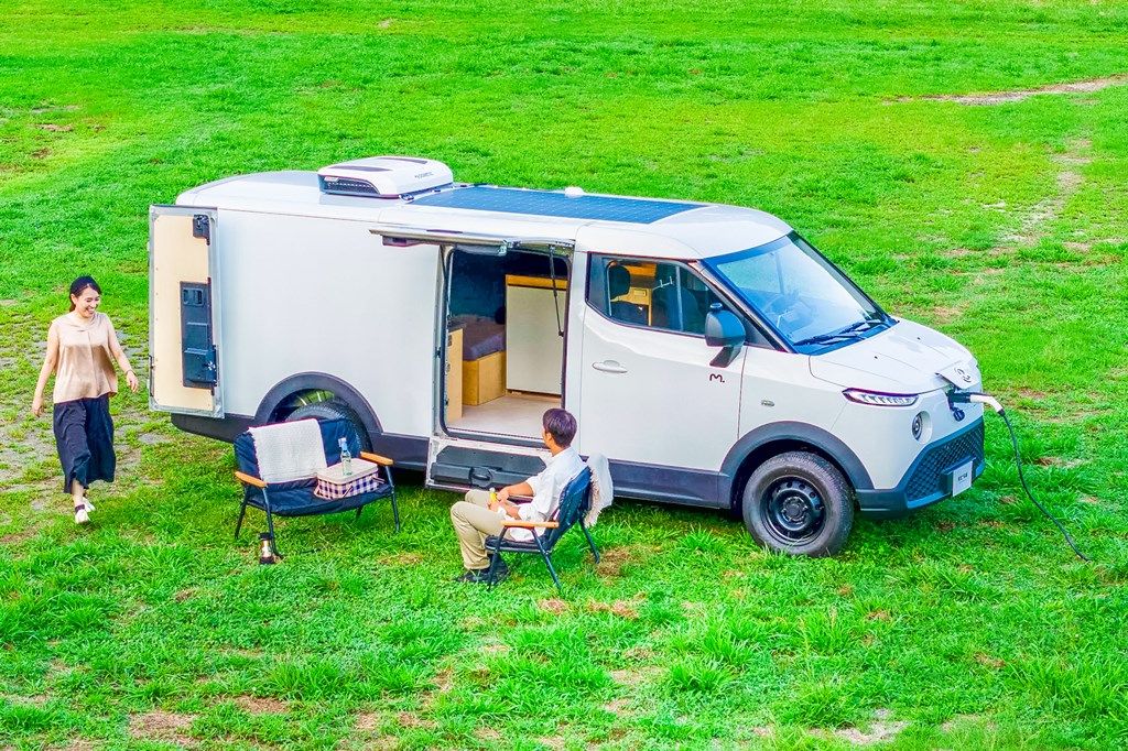 EVキャンピングカー専門ブランド「ムーン」の「T-01」（写真：Carstay）