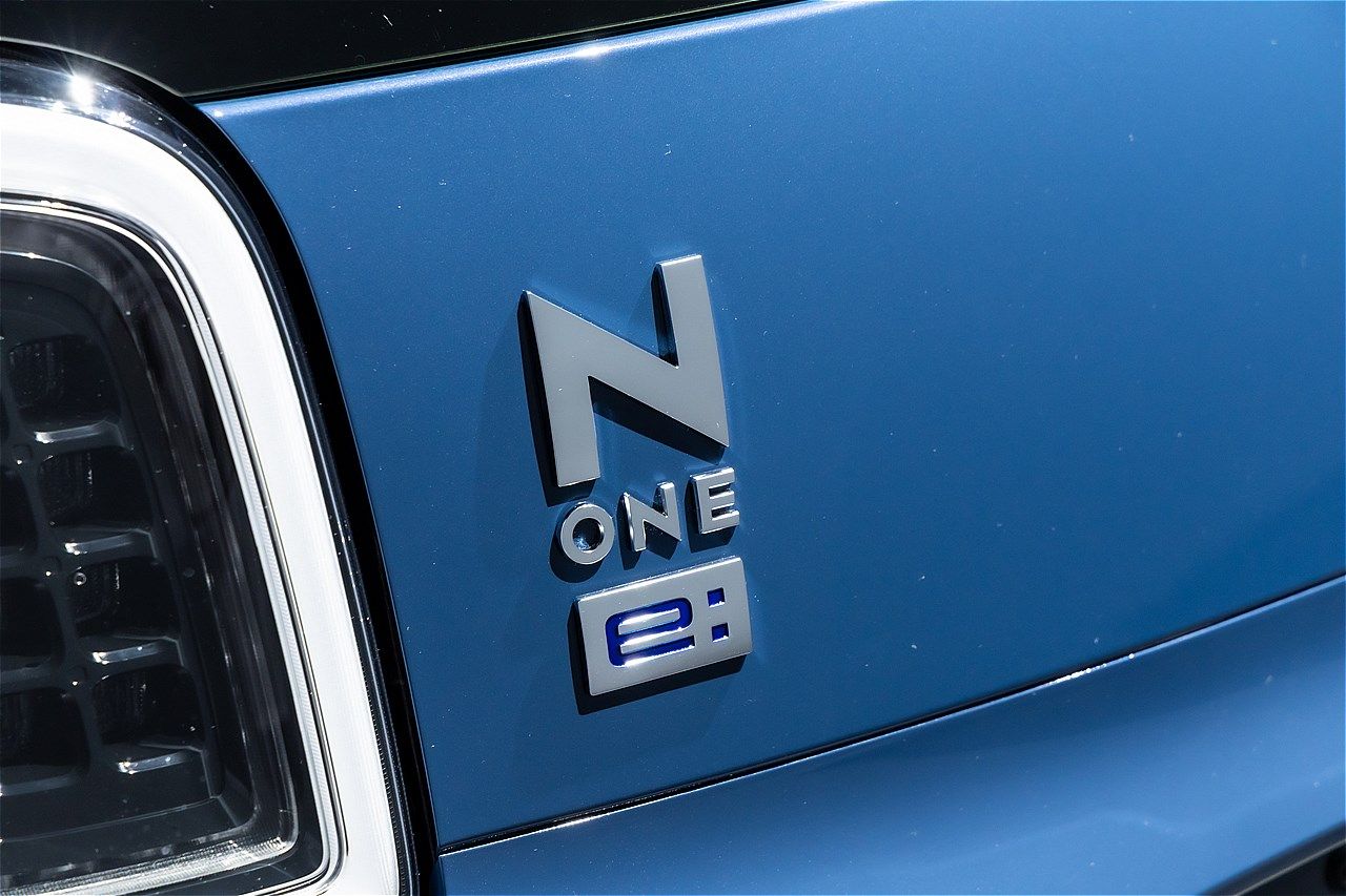 ホンダの新型軽自動車EV「N-ONE e:」（写真：三木 宏章）