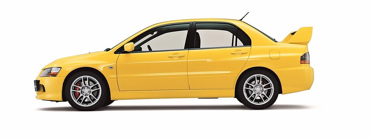 三菱「ランサーエボリューションⅨ」（写真：三菱自動車）