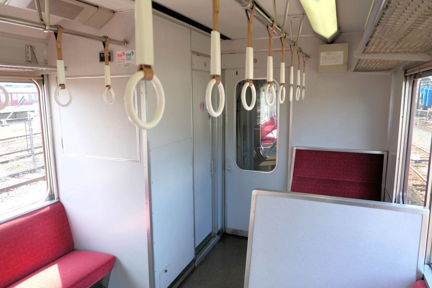 近鉄　2610系　車内　ロングシート　クロスシート　トイレ