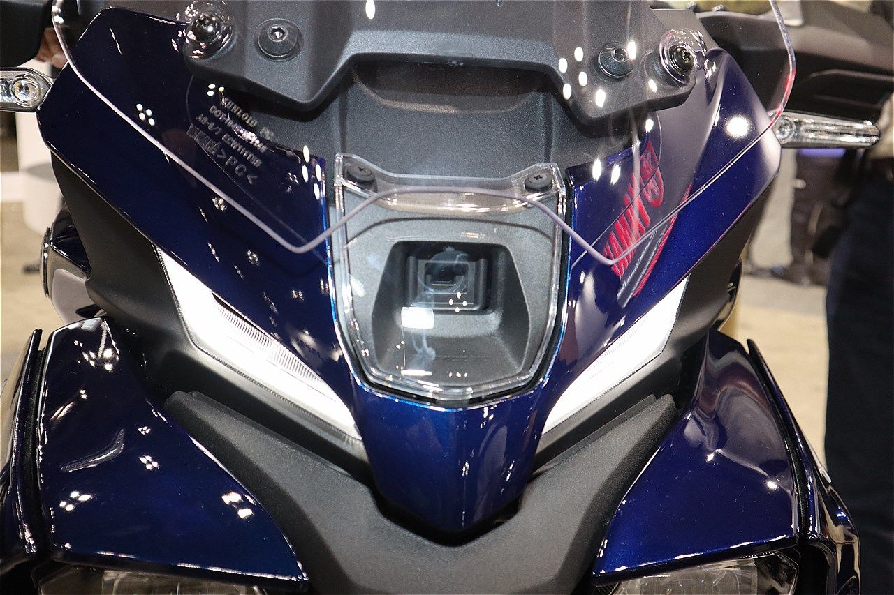 ヤマハ「トレーサー9GT＋ Y-AMT」（筆者撮影）
