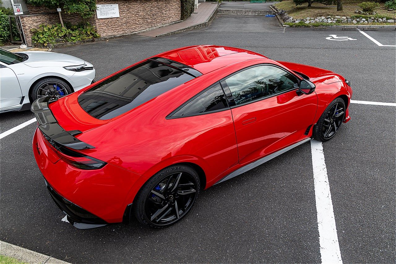 ホンダアクセスの純正アクセサリーを装着した新型「プレリュード」（写真：三木 宏章）