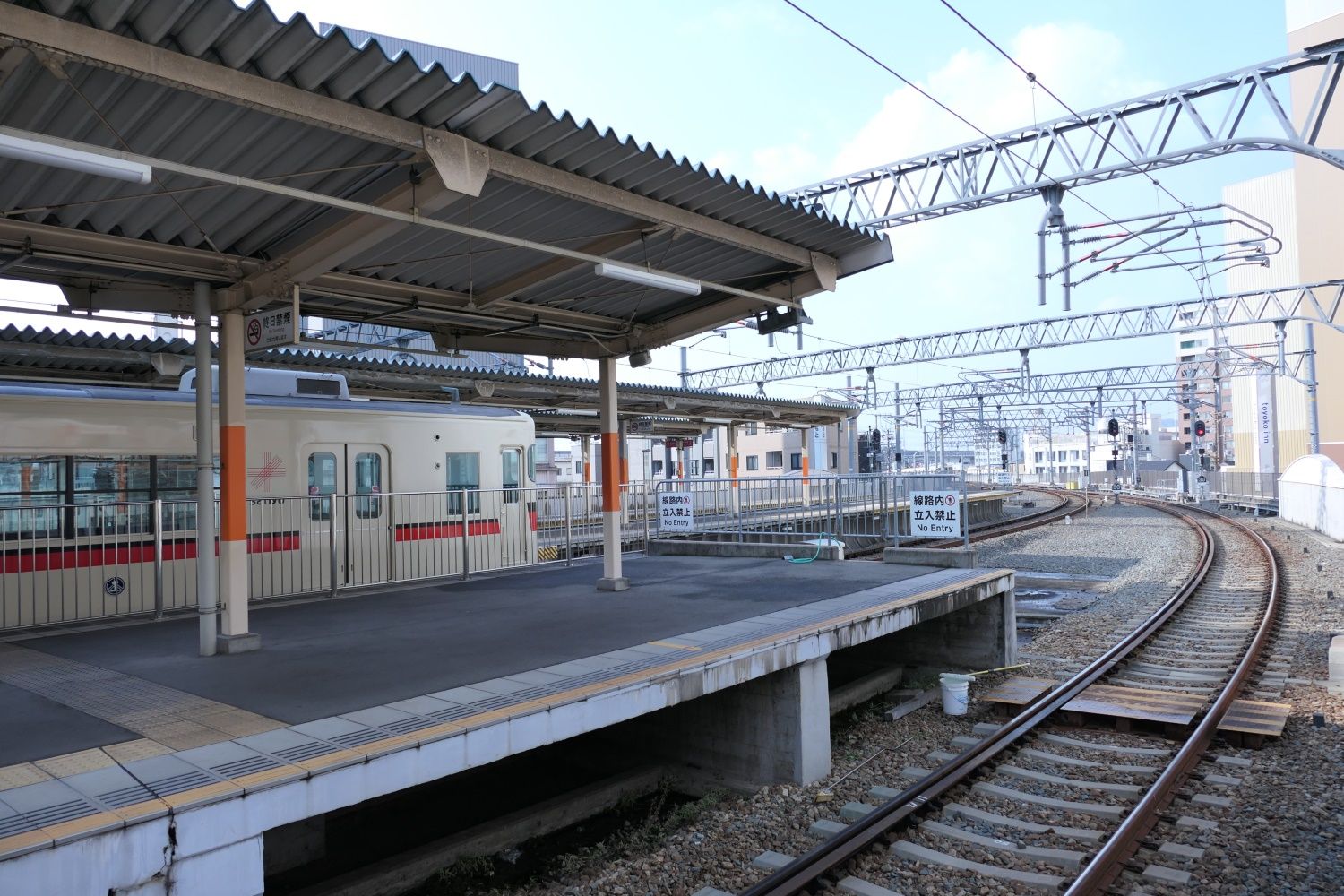 山陽姫路駅のホーム