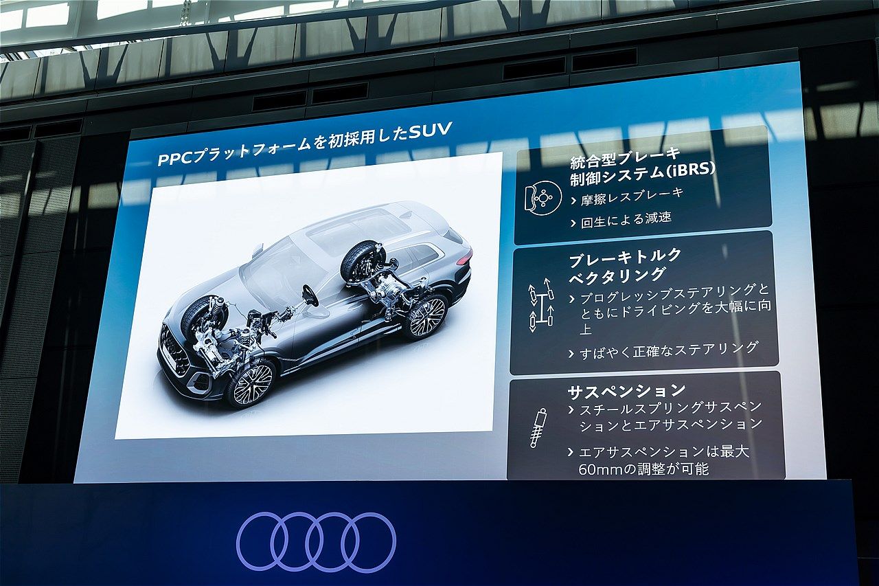 2025年7月24日に開催された「Audi New Models Special Debut Show」の様子（写真：三木 宏章）