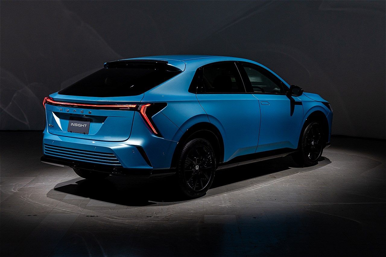 ホンダが2026年春発売を予定している新型BEV「インサイト」（写真：三木 宏章）
