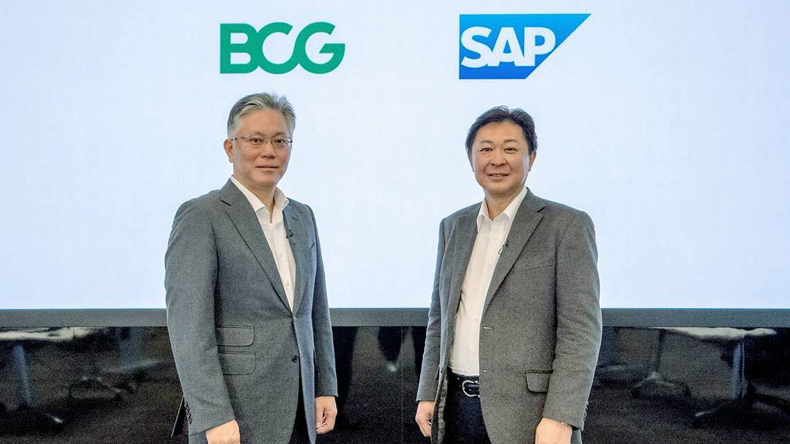 ボストンコンサルティンググループ アジア・パシフィック会長 佐々木靖氏、SAPジャパン代表取締役社長 鈴木洋史氏