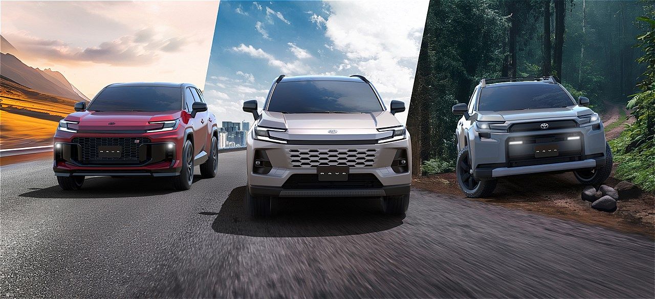 トヨタ新型「RAV4」のラインナップ(写真:トヨタ自動車)