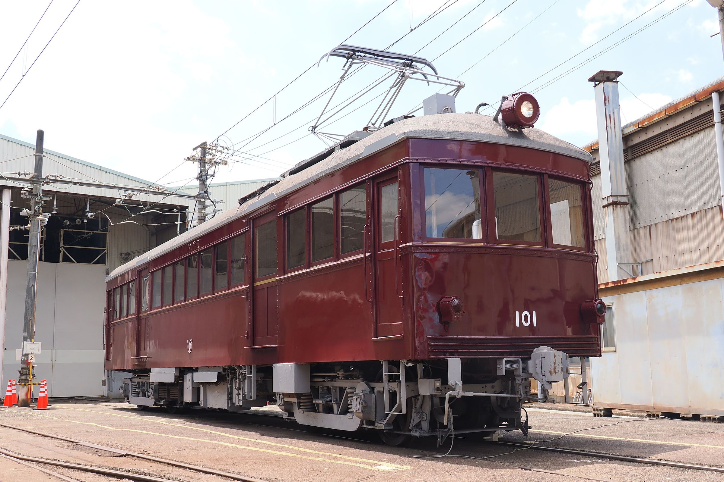 神戸電鉄　デ101号車
