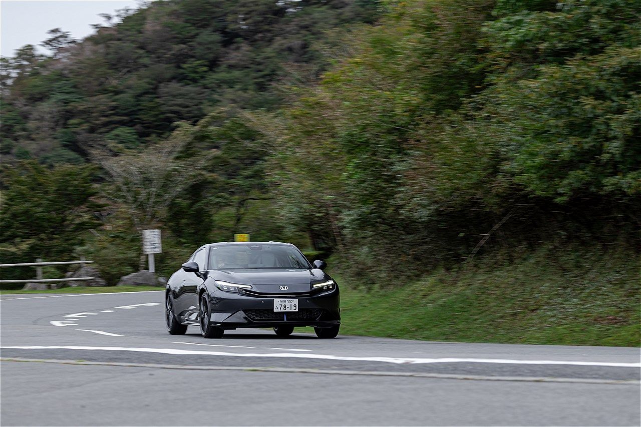 ホンダの新型「プレリュード」（写真：三木 宏章）