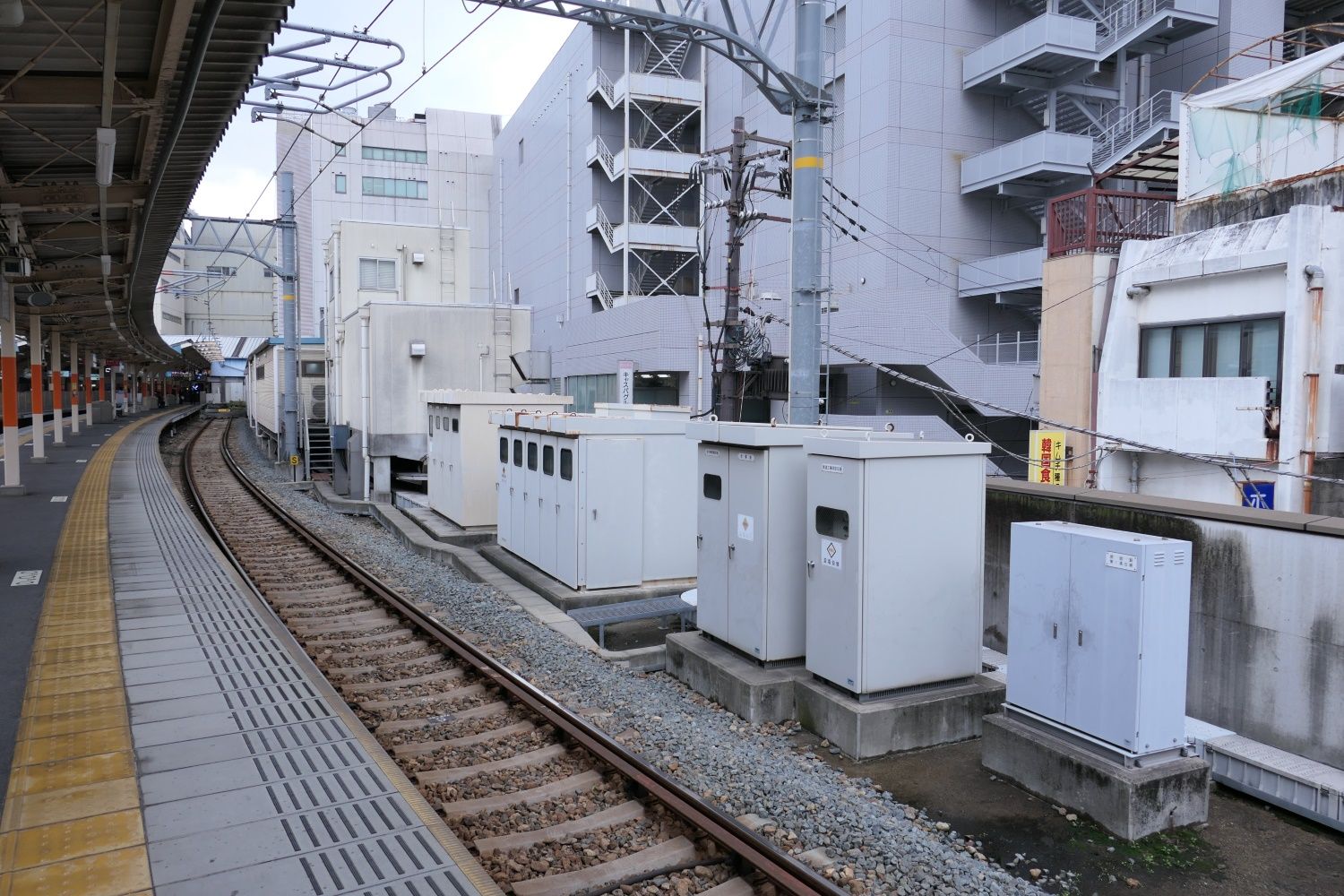 山陽姫路駅のホーム