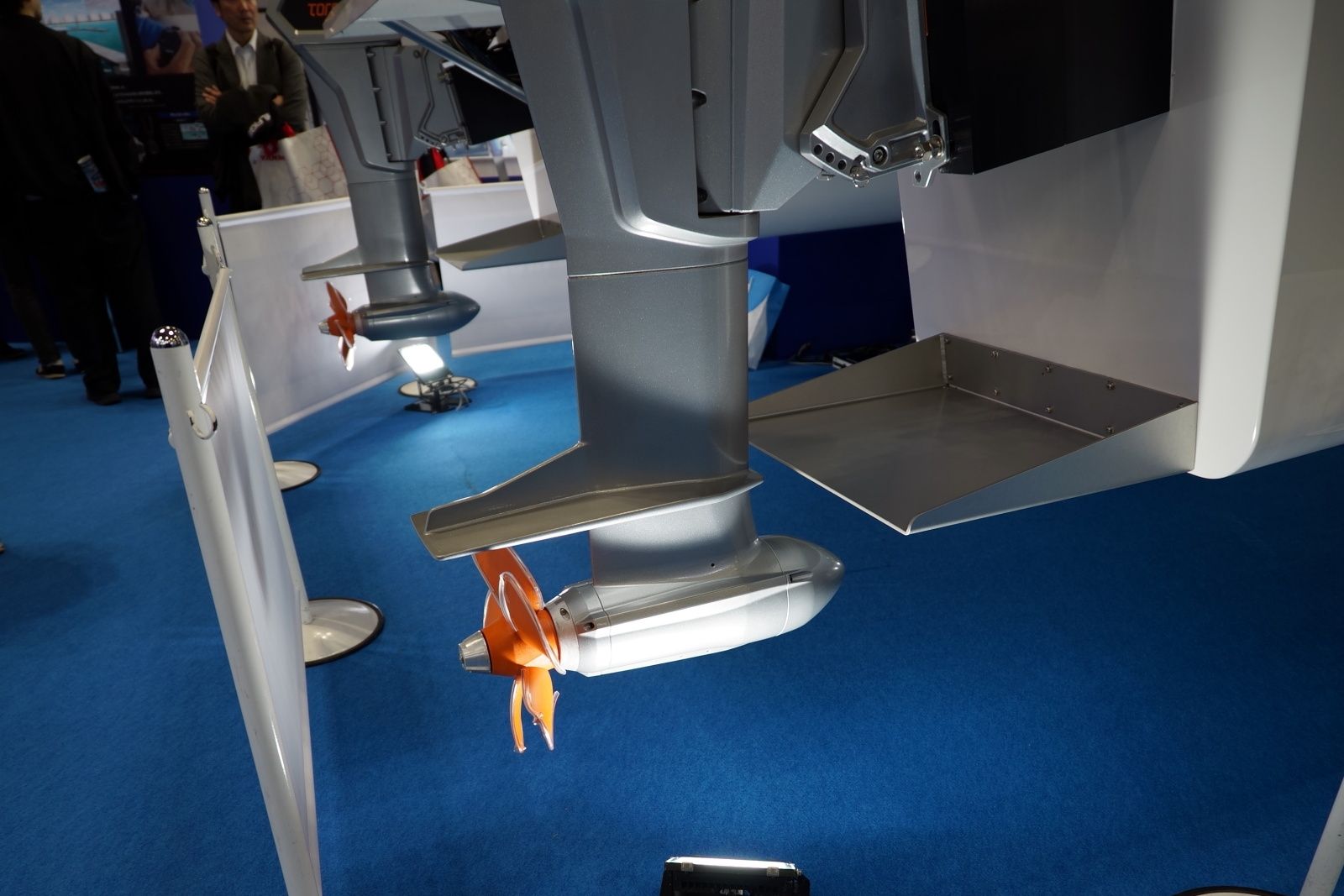 ヤマハ発動機のジャパンインターナショナルボートショー2026での展示内容（写真：筆者撮影）