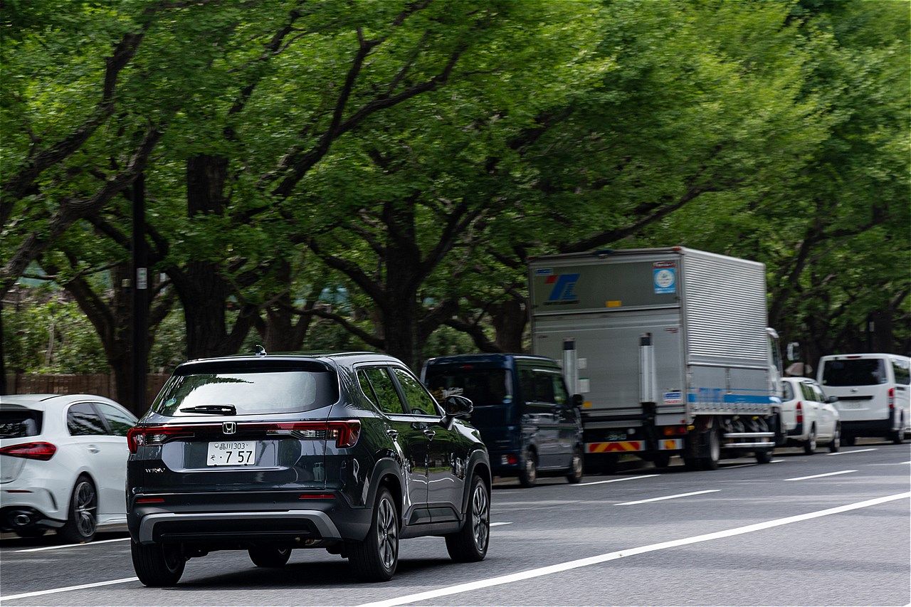 日本仕様のホンダ「WR-V」（写真：三木宏章）