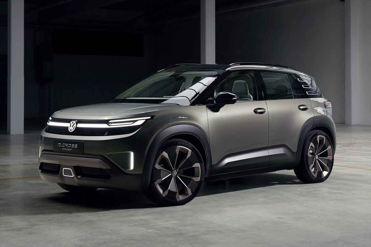 フォルクスワーゲン ID.CROSSコンセプト（写真：Volkswagen）