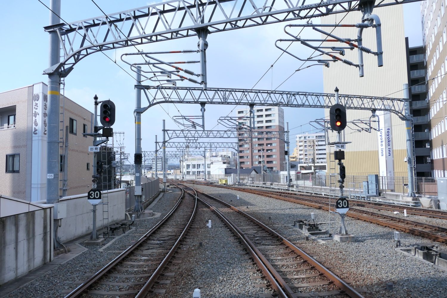 山陽姫路駅のホーム