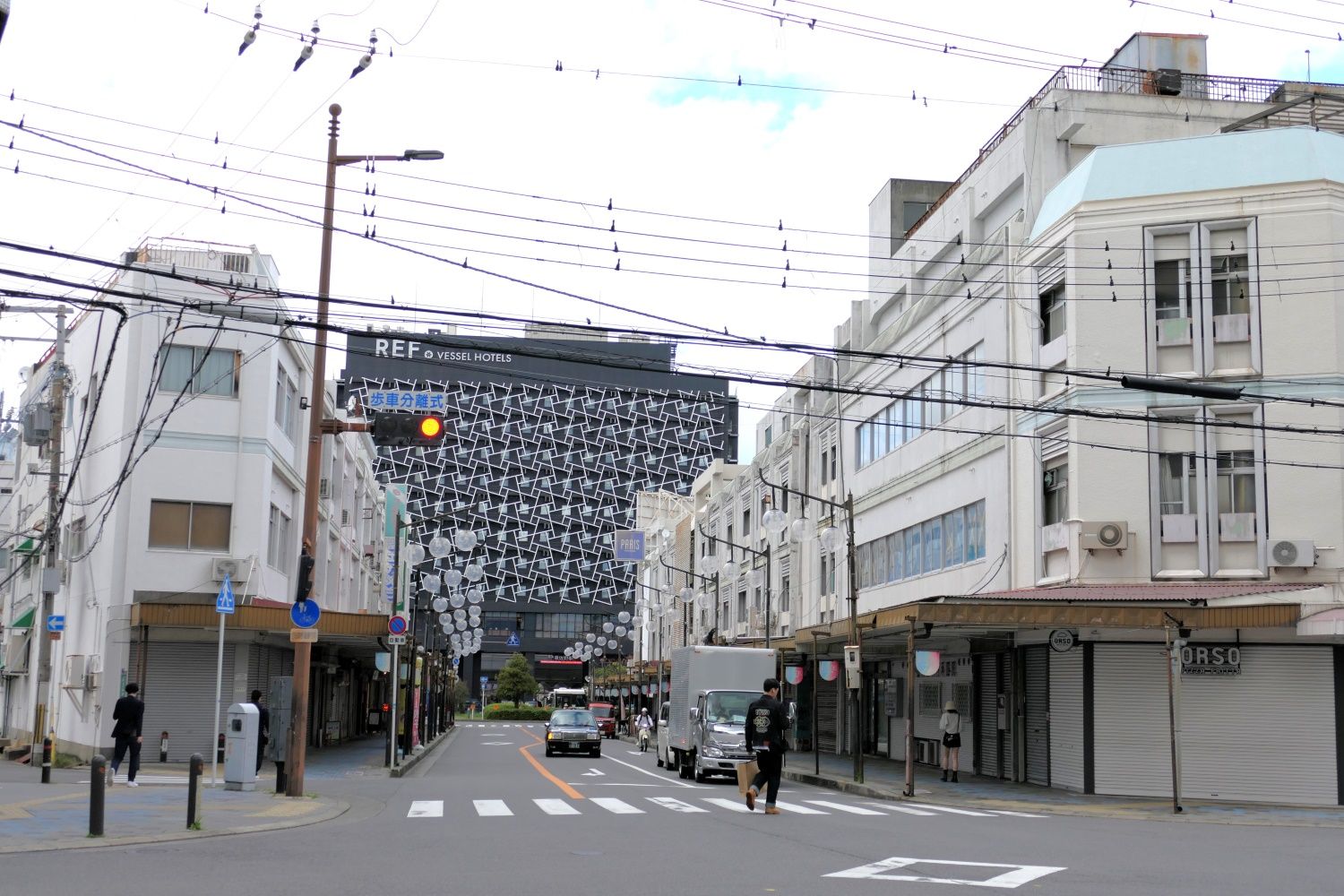 現在の泉佐野駅東口（記者撮影）