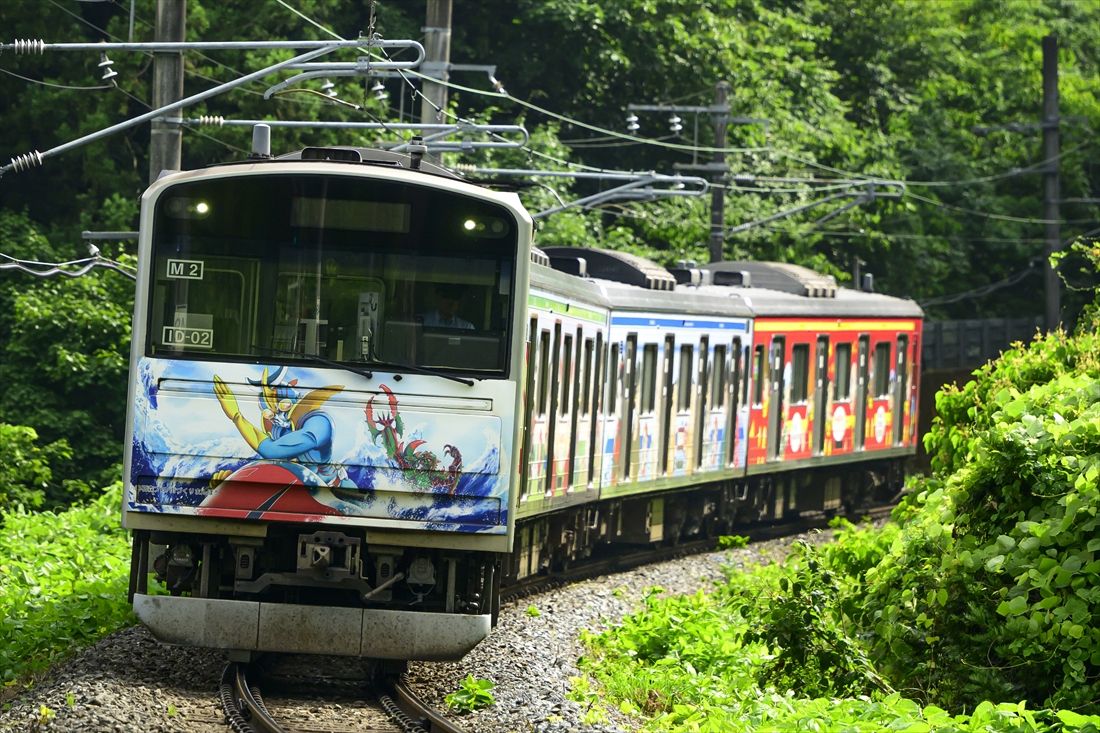 陸前浜田―松島海岸間を走る「マンガッタンライナー」（撮影：武川健太）