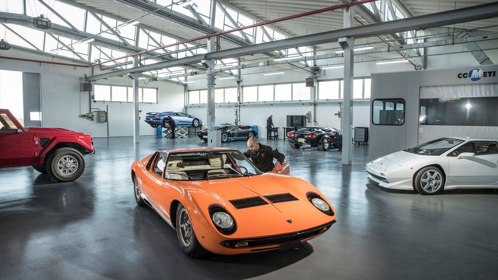 ランボルギーニ・ポロストリコにて（写真：Lamborghini）