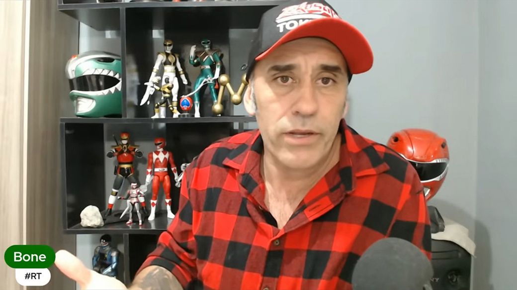 ユーチューブチャンネル「Resistência Tokusatsu（特撮レジスタンス）」のご意見番、ボネ氏（写真：© Resistência Tokusatsu）