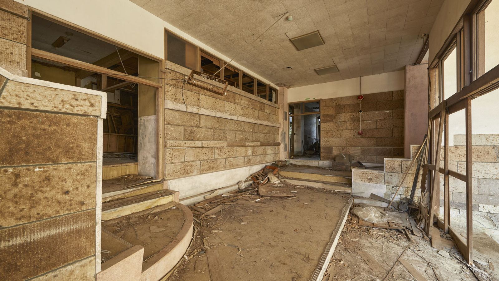 改修前の大谷グランド・センター