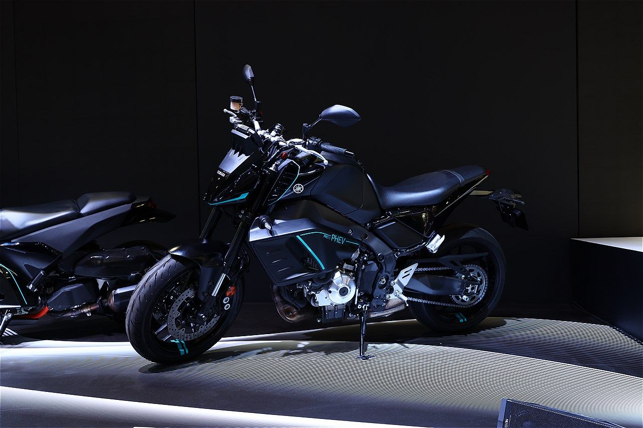 ジャパンモビリティショー2025のヤマハブース（写真：ヤマハ発動機）