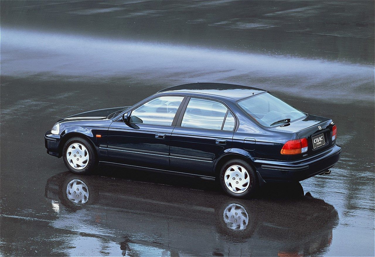 ホンダのEK型シビック フェリオ（写真：本田技研工業）