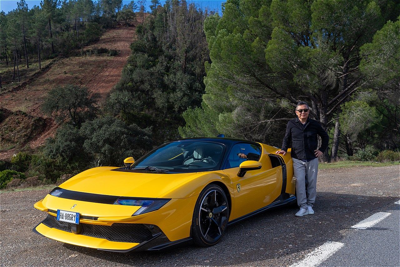 フェラーリの新型車「849テスタロッサ」（写真：Ferrari Japan）