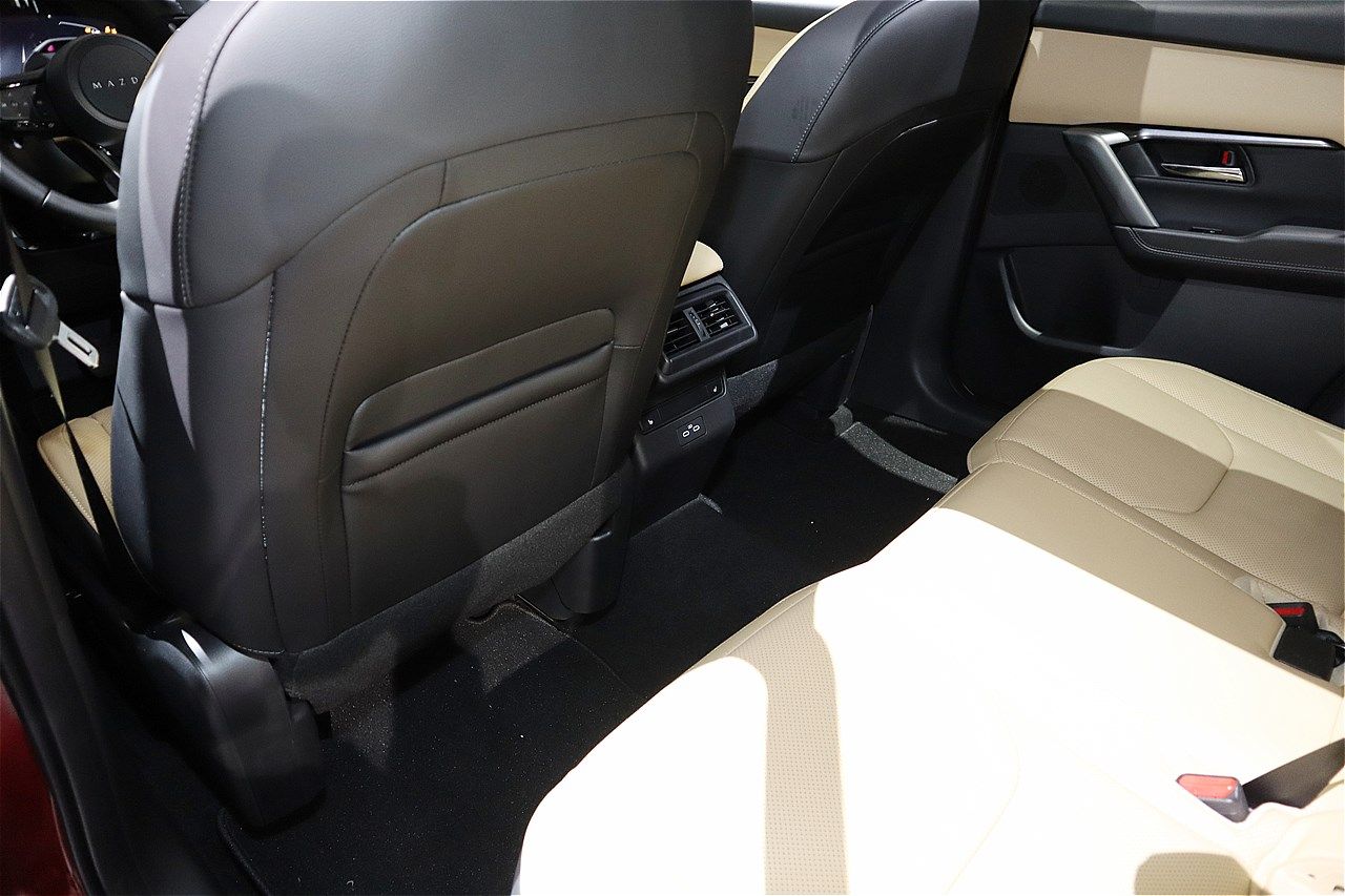 ジャパンモビリティショー2025に展示されたマツダの新型「CX-5」（筆者撮影）