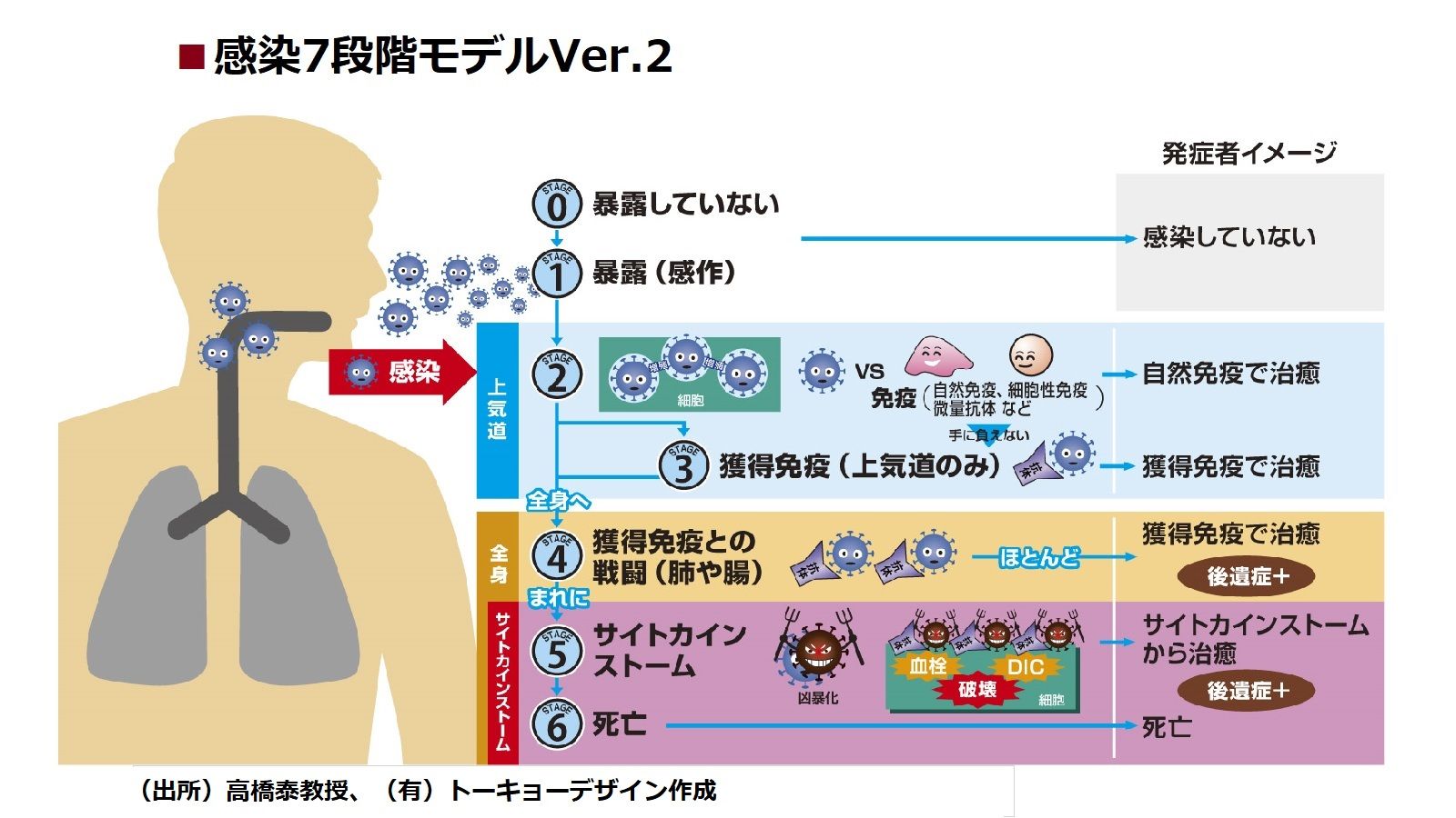 新型コロナ｢7段階モデル｣で今冬の流行を予測 高橋泰教授｢98％は風邪､血管が弱いと要注意｣ | コロナ後を生き抜く | 東洋経済オンライン