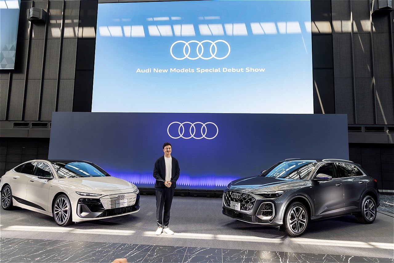 2025年7月24日に開催された「Audi New Models Special Debut Show」の様子(写真:三木 宏章)