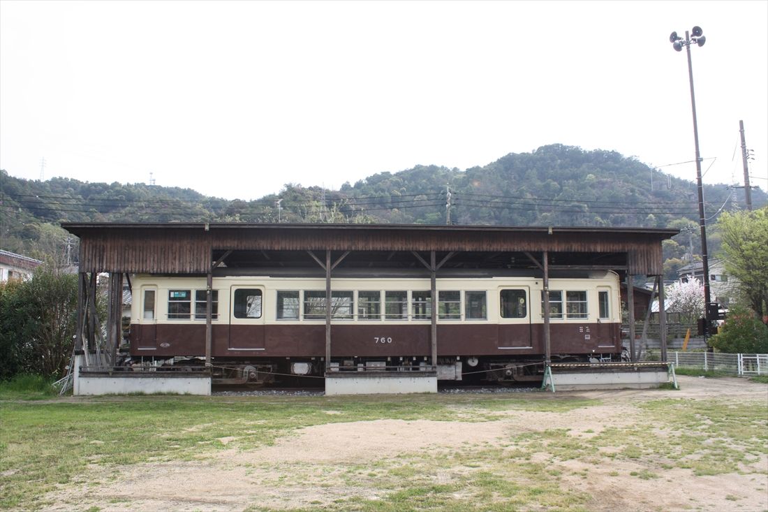 760号の側面（筆者撮影）