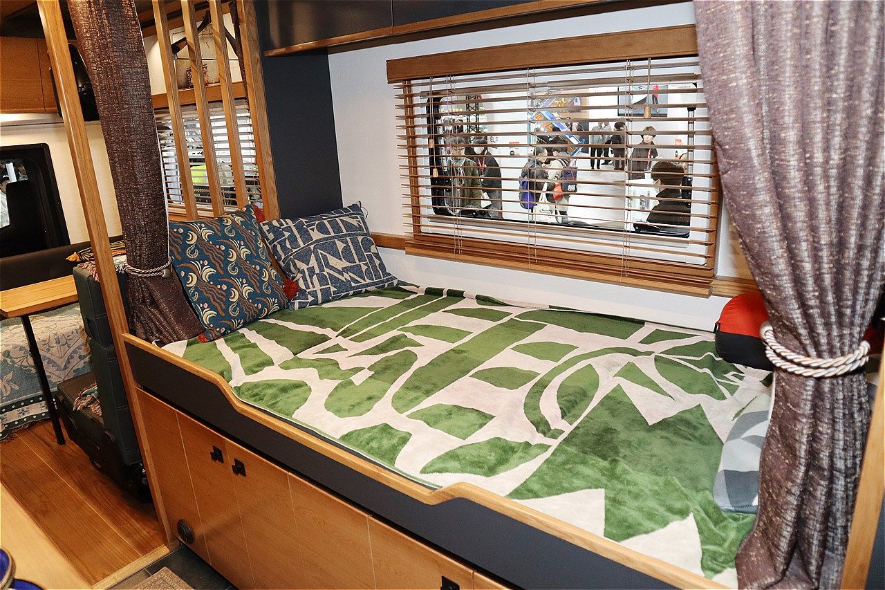 NTBの新作キャンピングカー「ジオローム」（写真：筆者撮影）