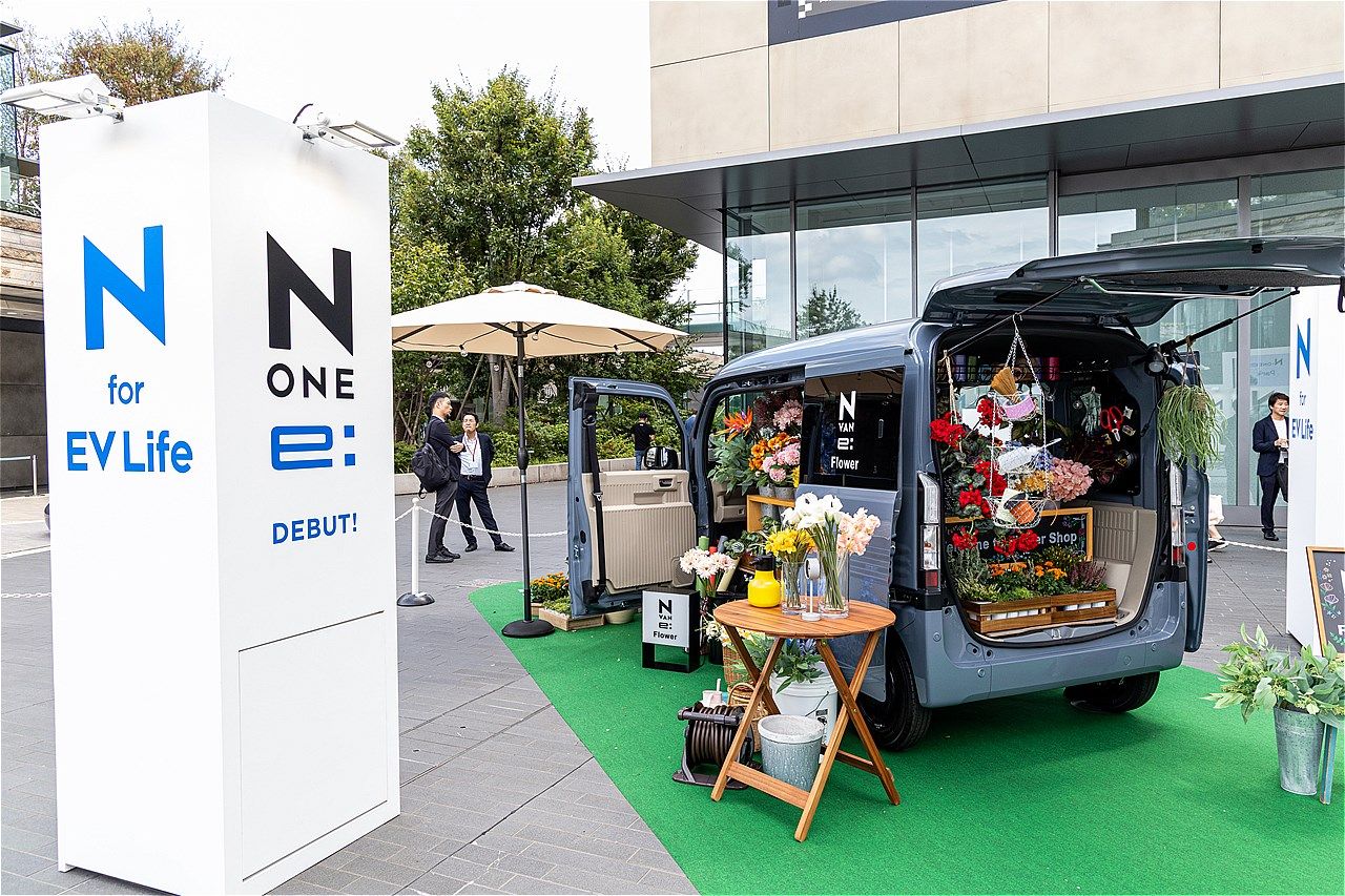 ホンダ「N-ONE e:」発表取材会およびイベントの様子（写真：三木 宏章）