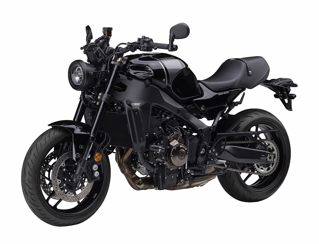 市販予定「XSR900」の新色（写真：ヤマハ発動機）