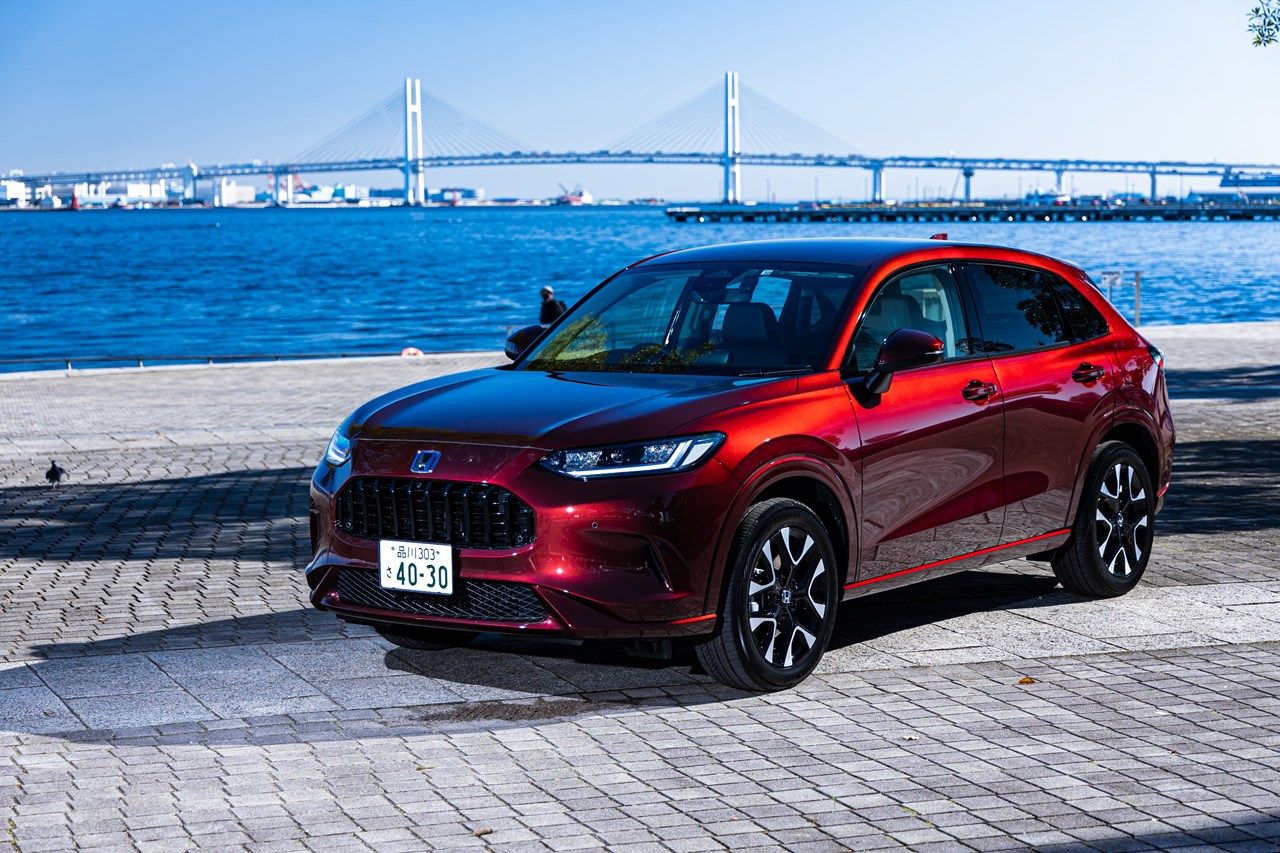 ホンダ「ZR-V」のディテール（東洋経済オンライン編集部撮影）