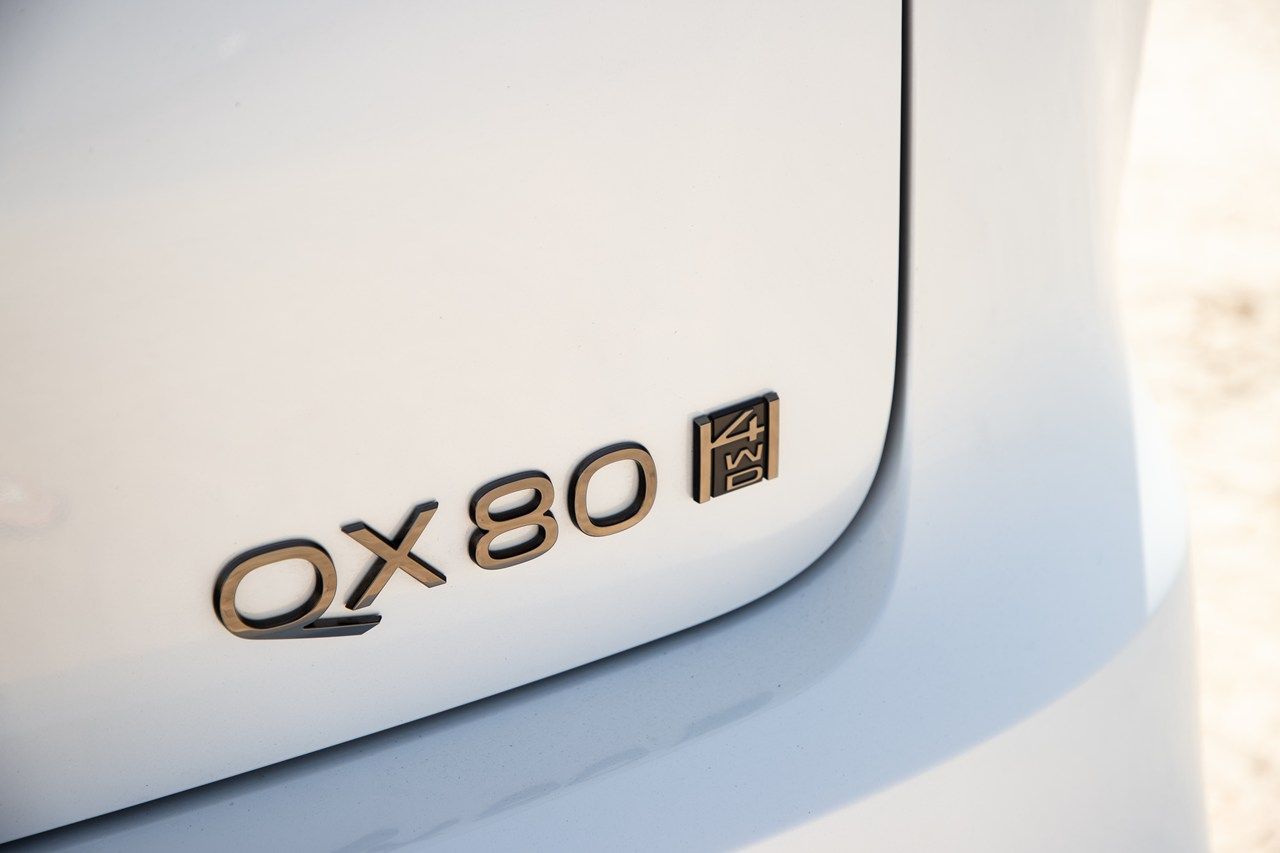 インフィニティのフラッグシップSUV「QX80」（写真：平野 陽）