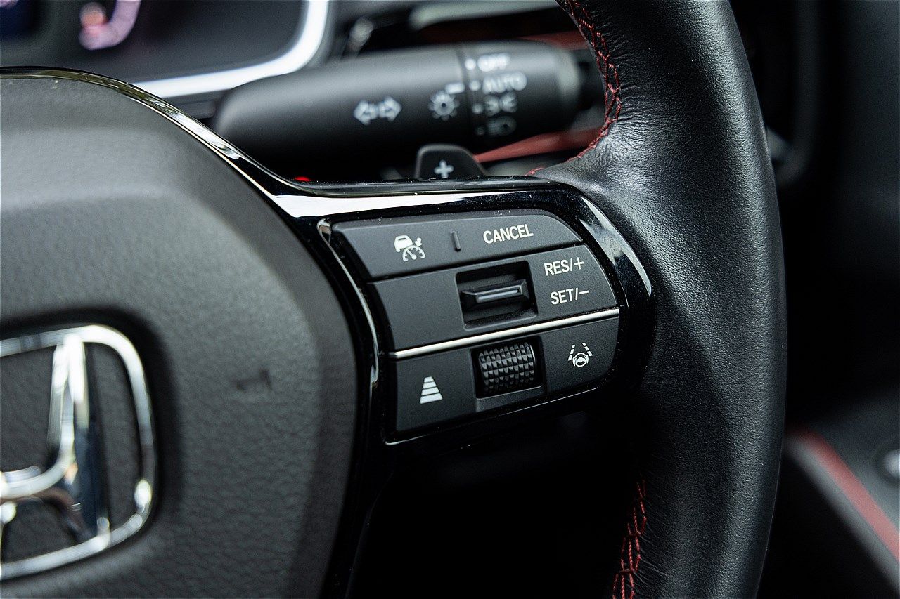 タイで試乗したホンダ「シビック e:HEV RS」（写真：筆者撮影）