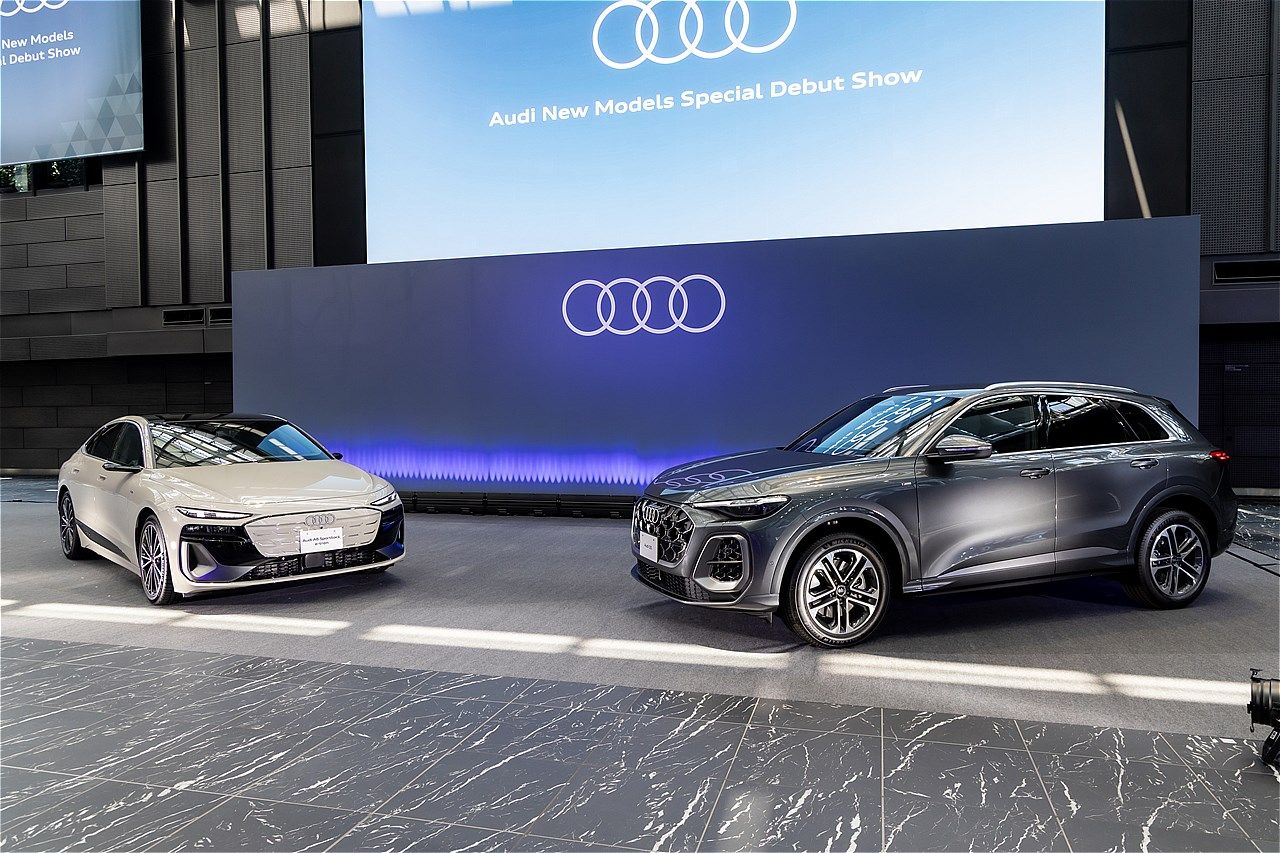 2025年7月24日に開催された「Audi New Models Special Debut Show」の様子（写真：三木 宏章）