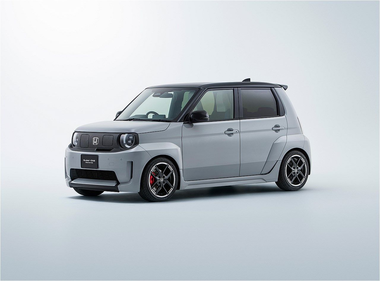 世界初公開、ホンダの小型EV「Super-ONE Prototype」（写真：本田技研工業）