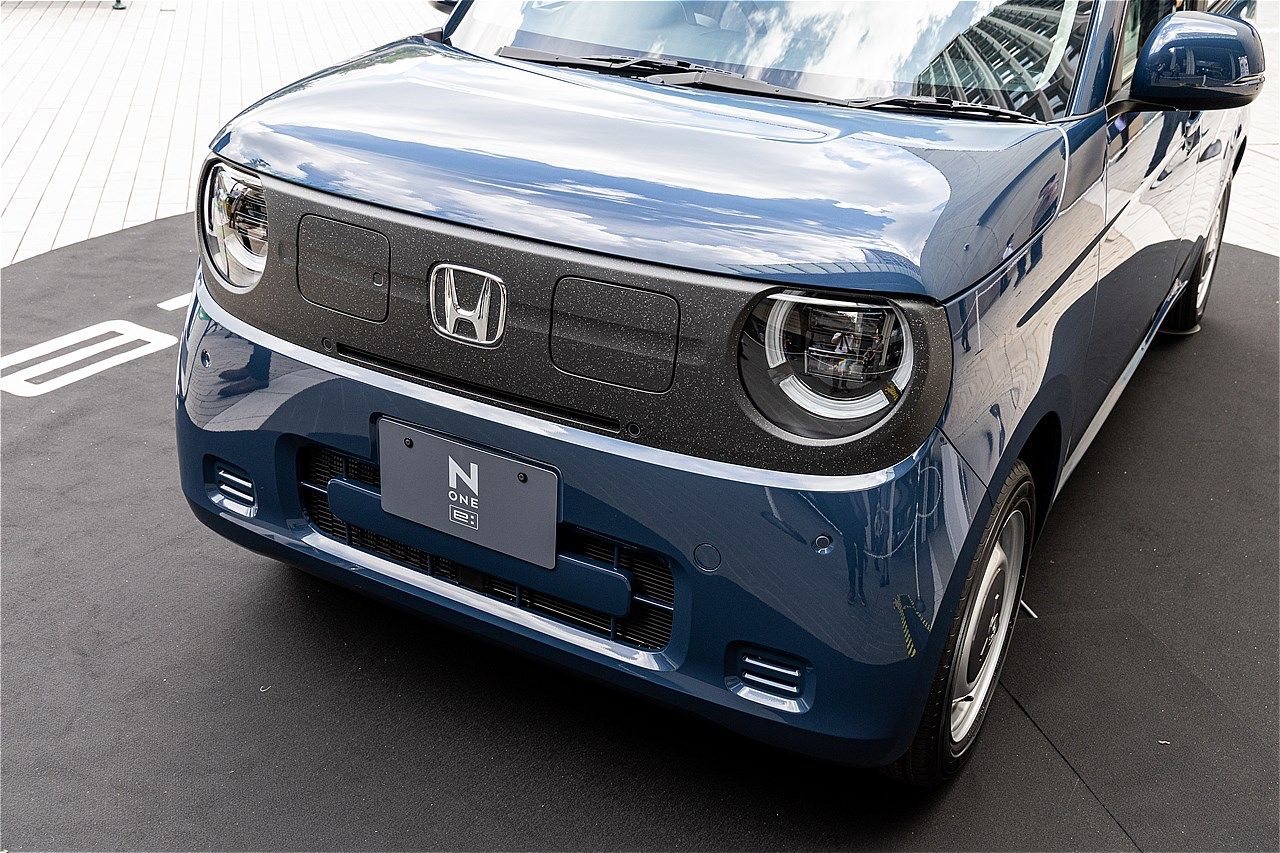 ホンダの新型軽乗用EV「N-ONE e:」（写真：三木 宏章）
