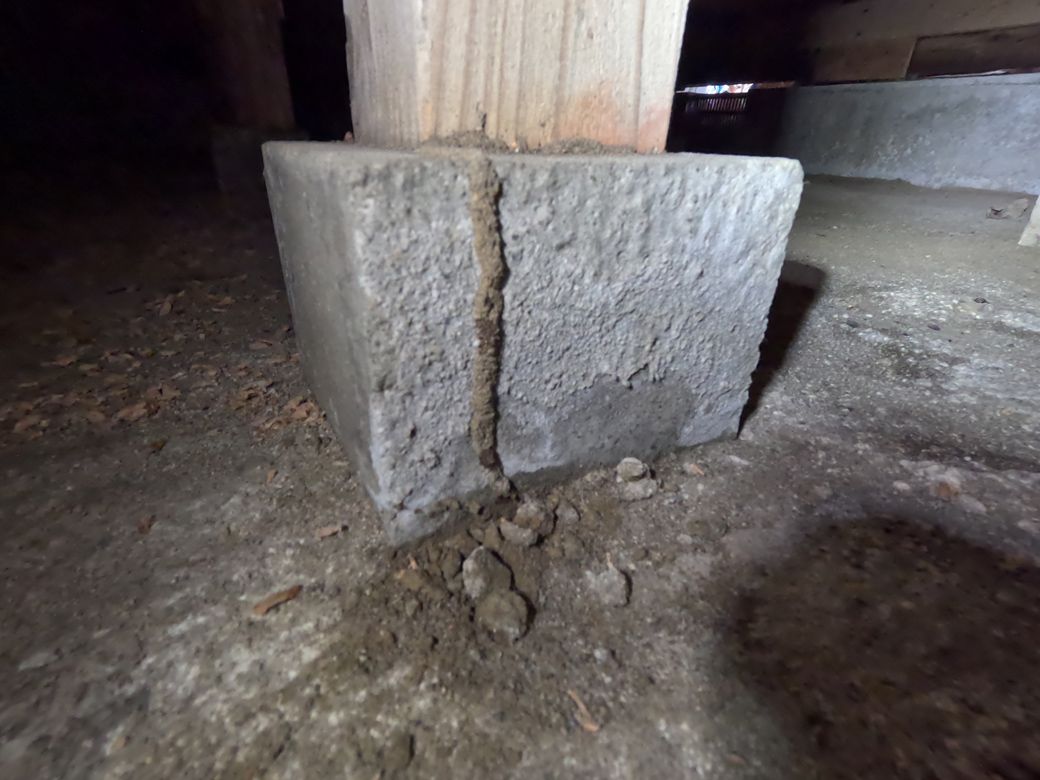 シロアリ被害による家屋倒壊