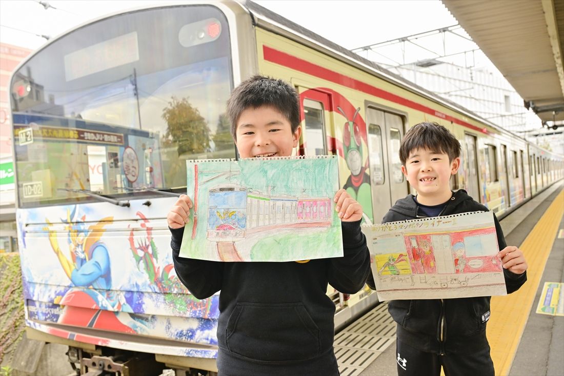 11月9日に石巻駅で開いた「マンガッタンライナーⅡ」引退撮影会の様子（撮影：武川健太）