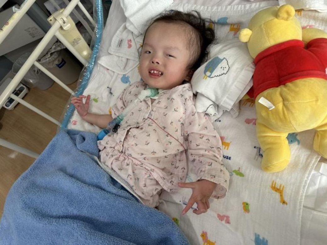 「2人の笑顔を見ると一気に癒されます」と松原さんは優しく語る（写真：松原さん提供）