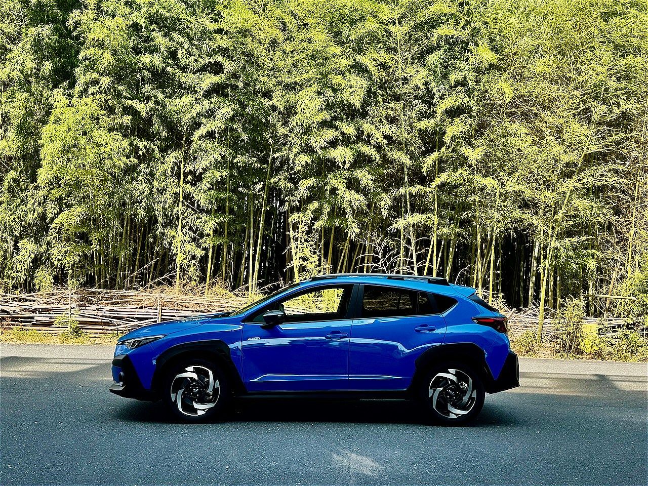 スバル「クロストレック」（筆者撮影）