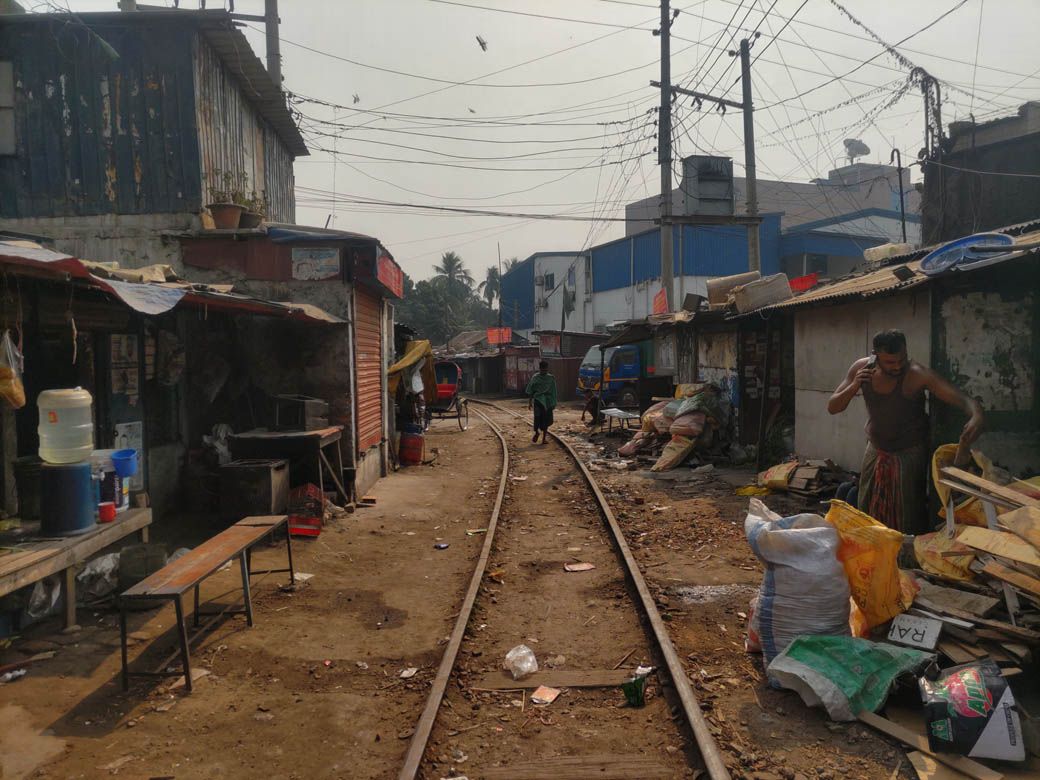 それぞれの人のそれぞれの生活があった（筆者撮影）