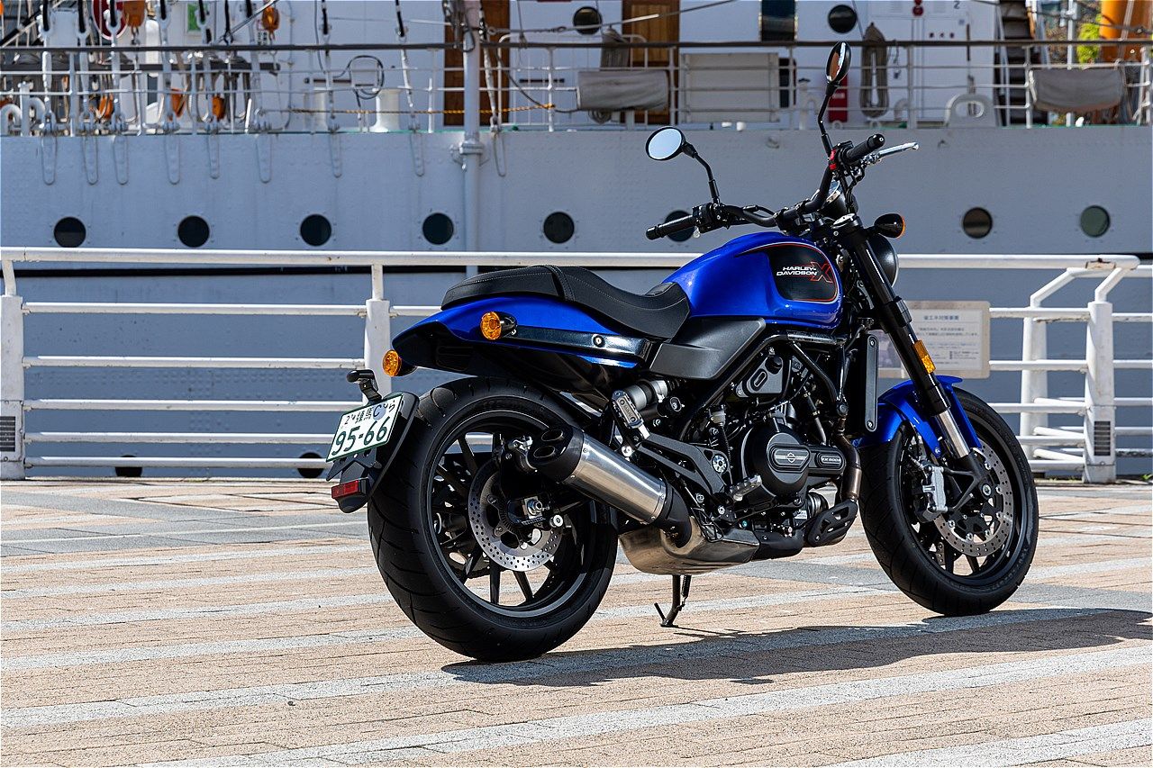 ハーレーダビッドソン「X500」（写真：三木 宏章）