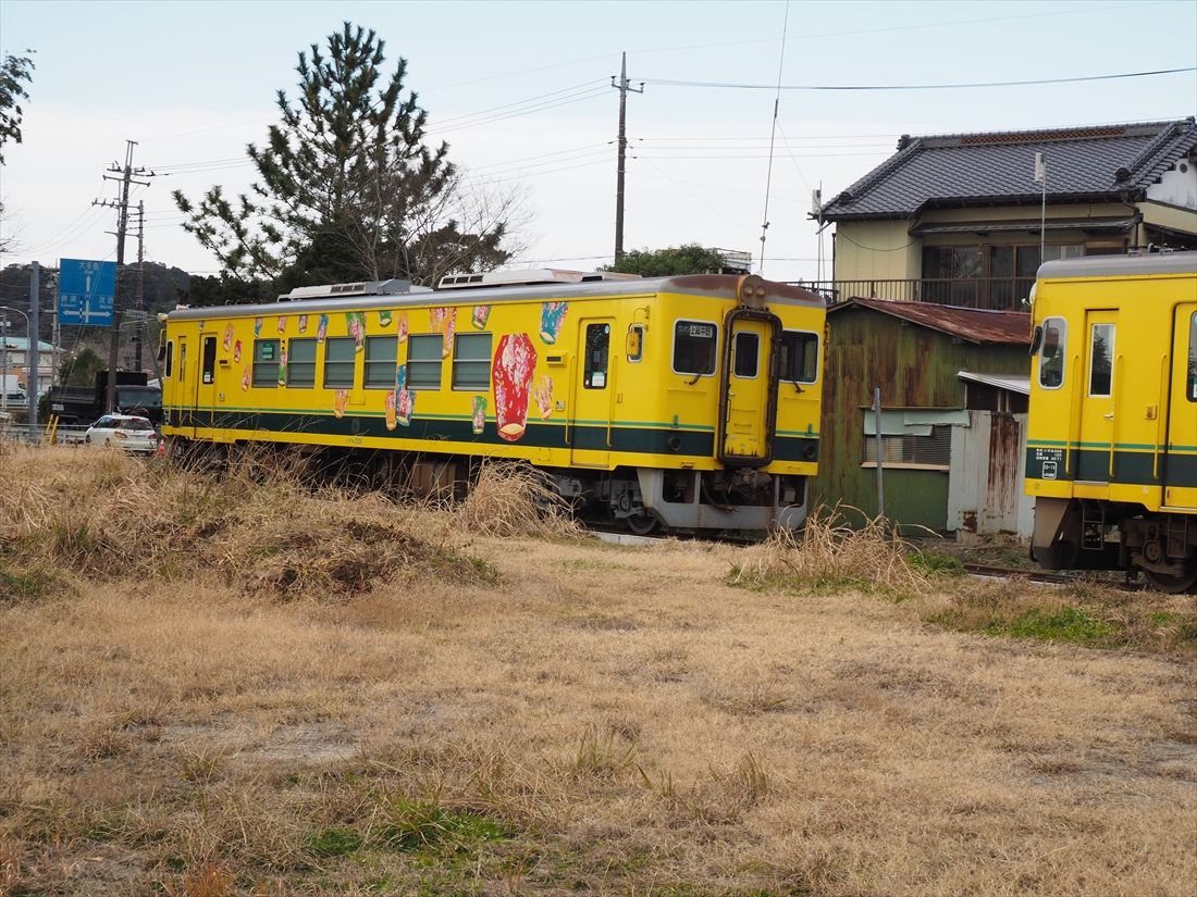 事故現場で放置されていた車両（編集部撮影）