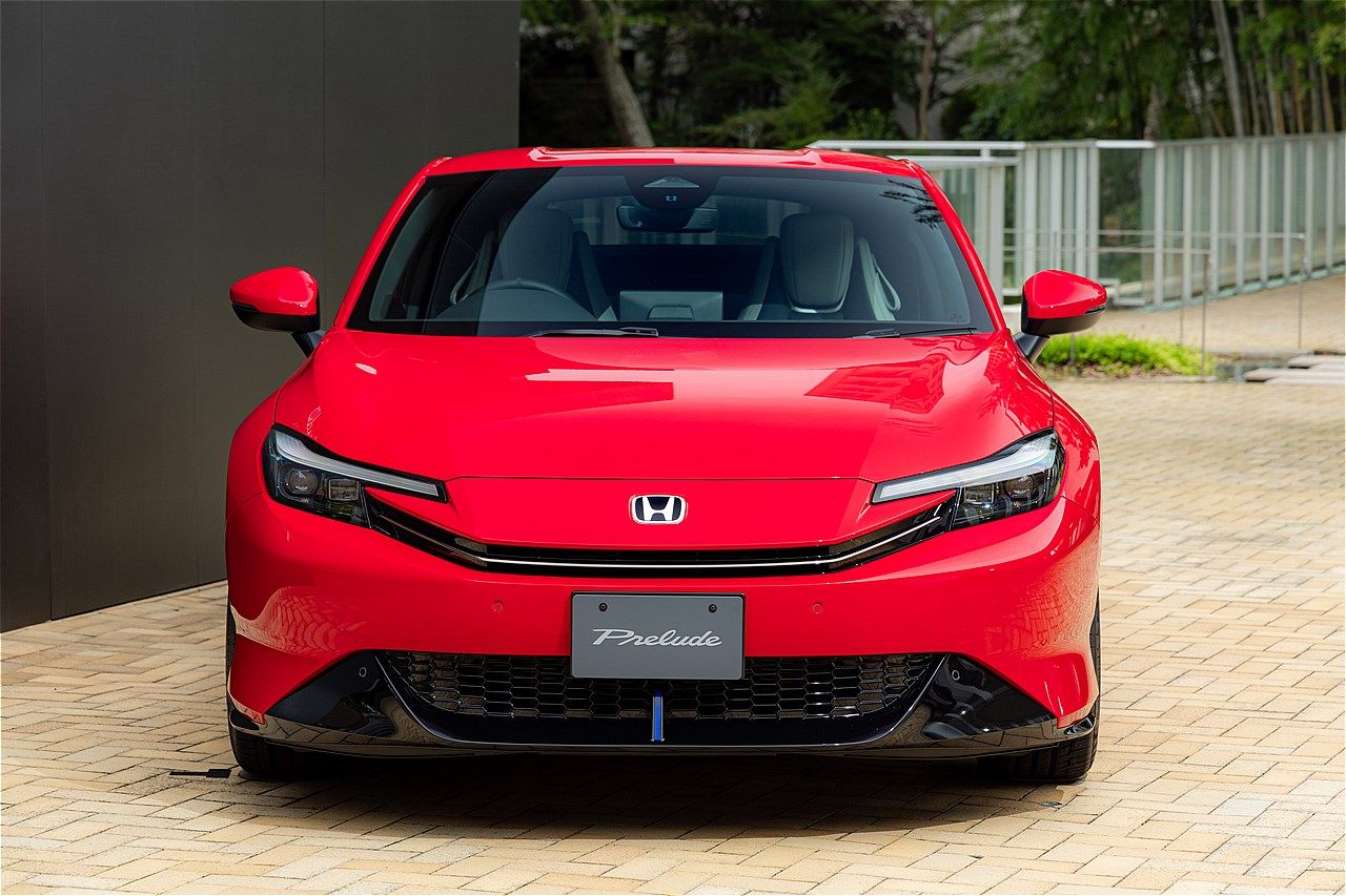 ホンダの新型「プレリュード」（写真：三木 宏章）